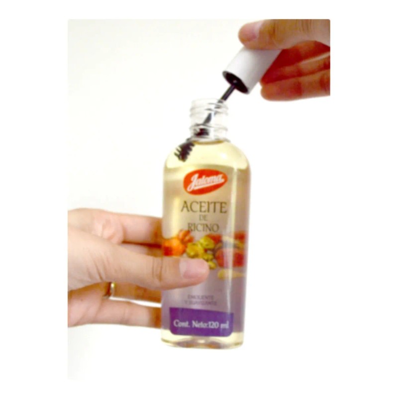 Aceite Ricino 120 Ml Pestañas Cejas Cabello Puntas Abiertas