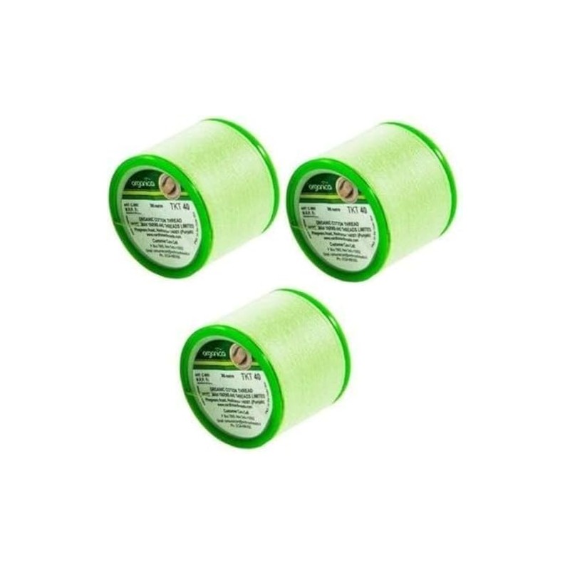 3 X Spools Organica Antibacterial Eyebrow Threading Threads Organica Eyebrow