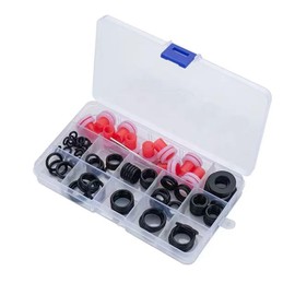 Rubber O-Rings, 100PCS Rubber O-Rings Sealing Gasket Kit, 12 Different Sizes, O-Rings for Kitchen Bathroom Faucet Outlet Pipe and Water Meter