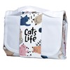 Puckator PICB01 Cat's Life Picnic Blanket, Foldup, Camping Picnics Outdoors