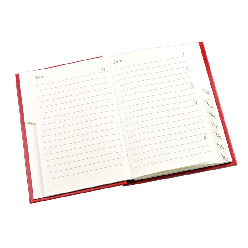 Esposti Christmas and Birthday Flip Book - Red - Ideal