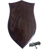 BushWear Solid Oak Roe Skull Shield - Small
