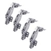 LOOTICH 165 Degree Full Overlay 35mm Hinges with Hydraulic Damper