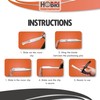Professional Barber Straight Edge Razor with 10 Blades Men's Manual
