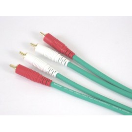 EXFORM 2RR-1M-GRN EXFORM COLOR TWIN CABLE