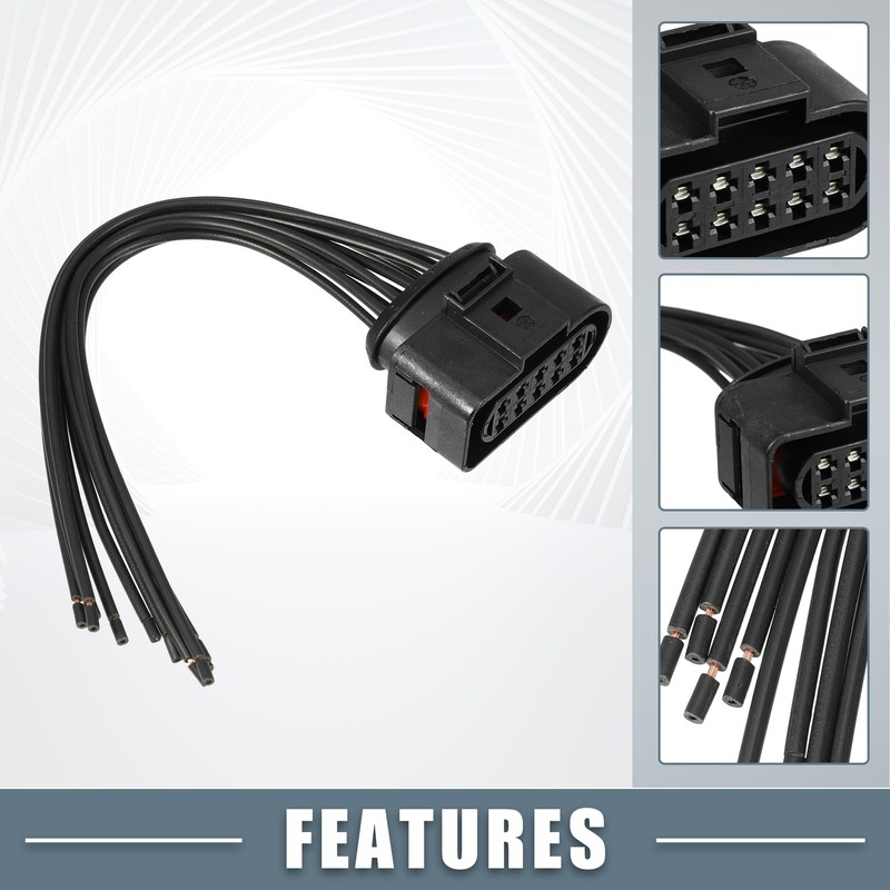 A ABSOPRO Taillight License Plate Lamp Light Wiring Socket Adapter