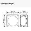 Hensel, Cable Junction Box, DK 0606 G, 1.5-6 qmm Box,
