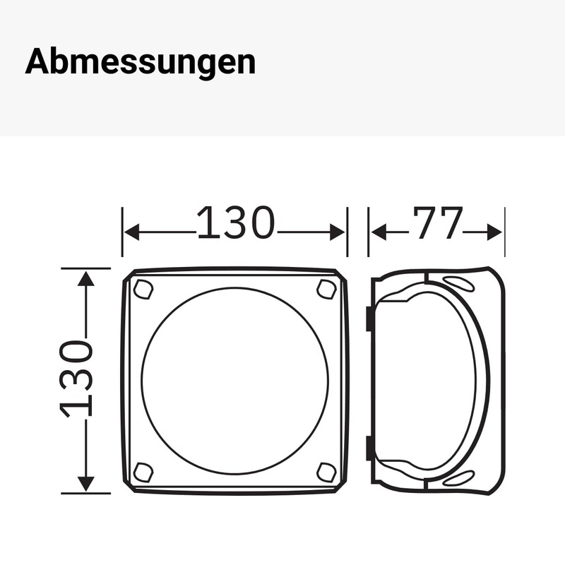 Hensel, Cable Junction Box, DK 0606 G, 1.5-6 qmm Box,