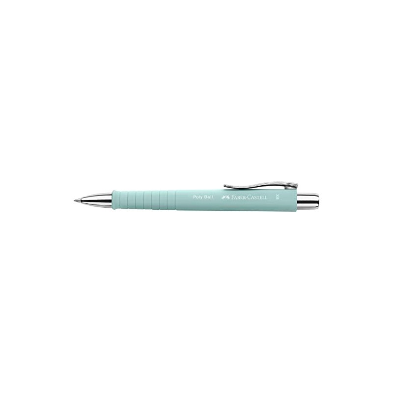 Faber-Castell Poly Ball Edition Ballpoint Pen, XB - Caribic Blue