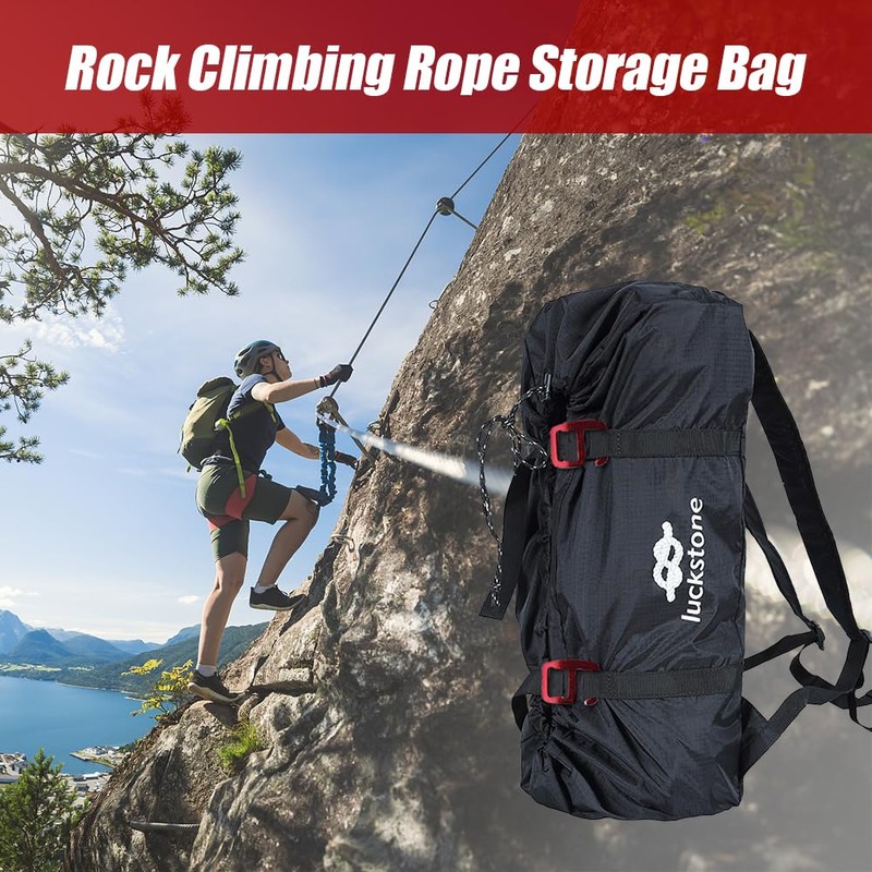 Namolit Outdoor Climbing Rope Bag Folding Waterproof Climbing Equipment Carrying