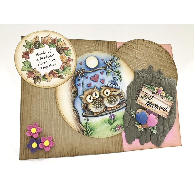 Katy Sue 'Owls' Paper Craft Pad & Card Making Kit