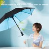 2-in-1 USB Rechargeable Cooling Umbrella with Built-In Fan | UV