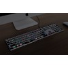 KB Covers Logic Pro Backlit Keyboard | Color-Coded Shortcuts for
