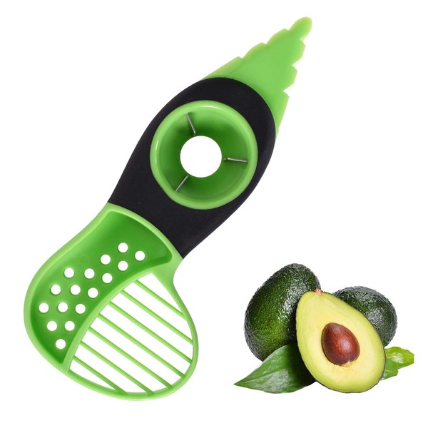 Disnace 3-in-1 Avocado Slicer, Avocado Corer and Avocado Peeler, Plastic