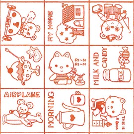 Taka Mark Gift Bags, Flat Bags, 50-1503 Fancy Red 7.1 x 9.1 inches (180 x 230 mm), 200 Sheets