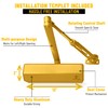 TITAN STRIKE Heavy Duty Automatic Door Closer with Hold Open,