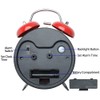 Peakeep 4.5 Inches Twin Bell Loud Alarm Clock for Heavy