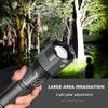 PROFORUS Tactical Flashlight - USB Rechargeable, 6000 Lumen XHP70.2 LED,