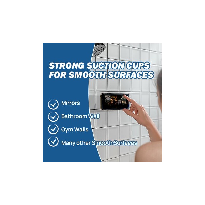 Joytutus Multifunctional Vacuum Suction Phone Holder for car - Foldable