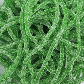 Smarty Stop Licorice Laces Gummy Candy (Sour Apple, 2 Pound (Pack of 1)))