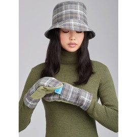 Simplicity SS9658A Misses' Hats, Headband, Mittens in Sizes S-M-L, Cowl and Infinity Scarf A (S-M-L)