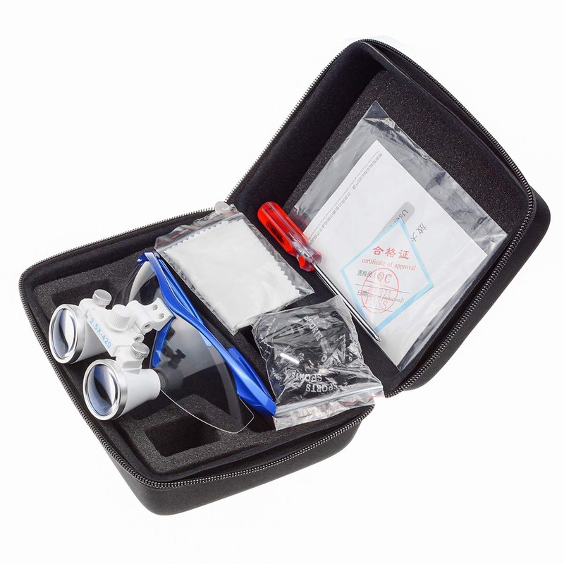ZGOOD 2.5X420MM Dental Surgical Binocular Magnifier Loupes Surgical Magnifier Optical