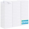 HOMEXCEL White Microfiber Cleaning Cloth 12 Pack, 12.5 x 12.5