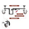 2PCS Door Dolly Holds up tp 330LBS-Heavy Duty Door Installation