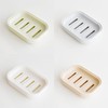 Pastel Soap Case with Drainage Tray and Lid Pastel Sky Soap Tray 15ea