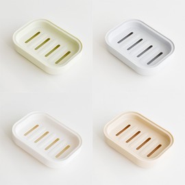 Pastel Soap Case with Drainage Tray and Lid Pastel Sky Soap Tray 15ea