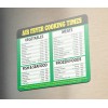 Kitchen AIR FRYER COOKING TIMES CHEAT SHEET KITCHEN GREAT GIFT
