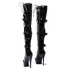 WUXIN H&P Women's Thigh High Heel Boots Over The Knee