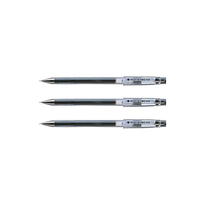 Pilot G-Tec C4 Gel Rollerball Pen 0.4 mm (Pack of