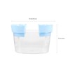 SUPVOX Plastic Betta Tank Small Desktop Aquarium Fish Tank Aquarium