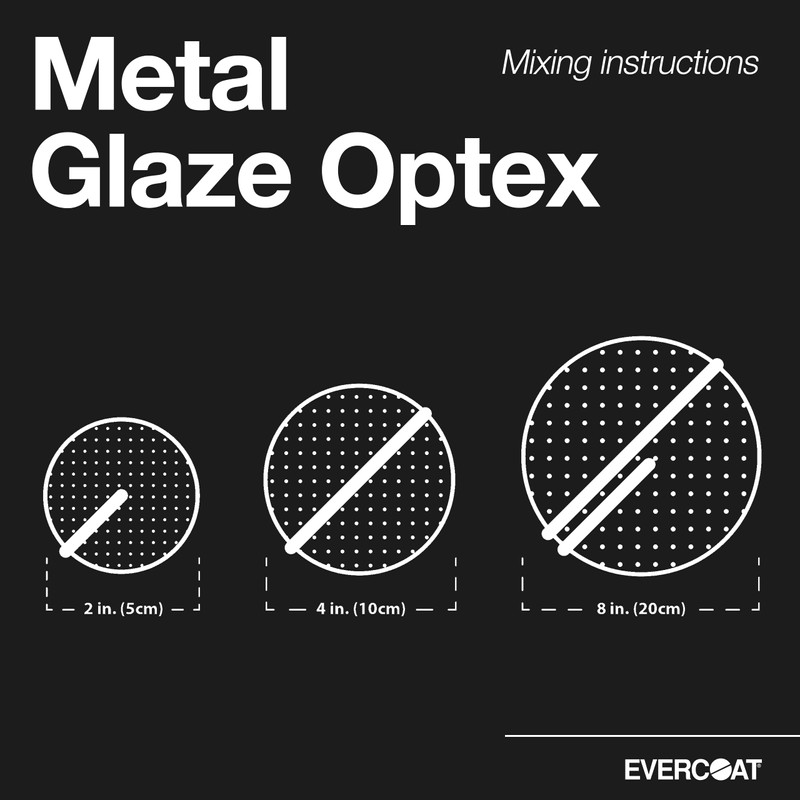 Evercoat Metal Glaze Optex - Highly Adhesive Sanding Polyester Putty
