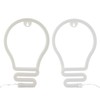 Bulb Shape Neon Light LED Sign for Wall Decor Party