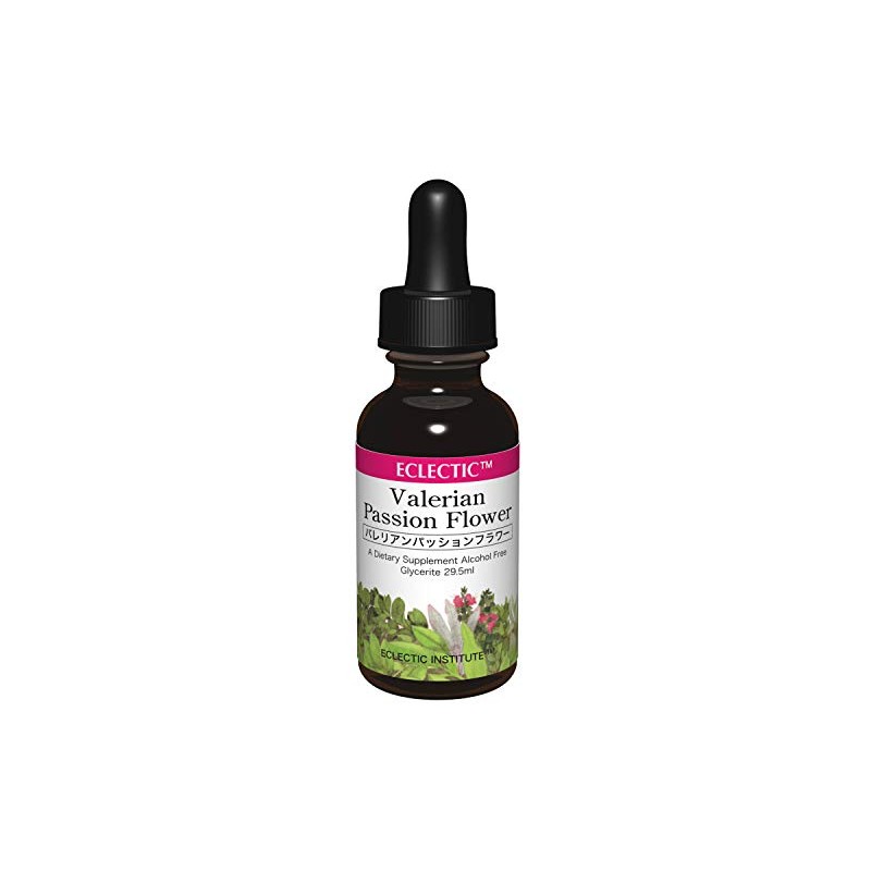 Electic Valerian Passion Flower 1oz Tincture 29.5ml e079
