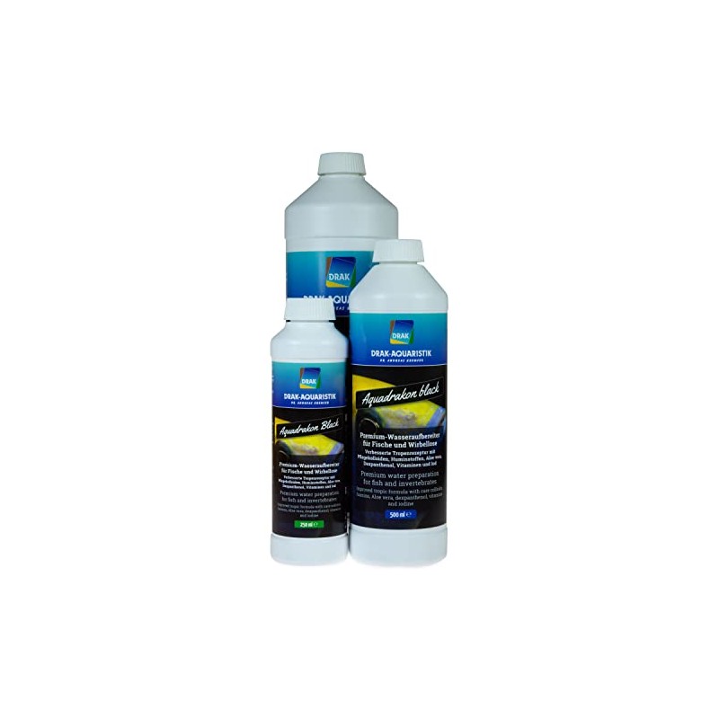 DRAK-Aquaristik Aquadrakon Black water conditioner 0.5 L Bottle