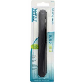 Trim Salon Board Blk 2pk tamaño Ea Trim Salón Tablas Negro Heavy Duty (Grano 100) y Medio (Grano 180) 00123 2ct