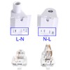 (6 Pairs) Tombstone Single Pin FA8 Socket Connector Base Holder