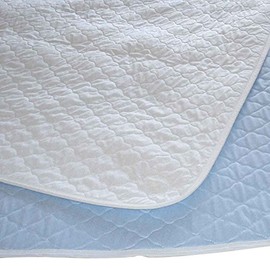 NRS Healthcare P and S Washable Bed Pad or Incontinence Protector Single with wings (Eligible for VAT relief in the UK)