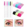 600 Piezas Cepillos Desechables para Pestañas, Extension de Pestañas, Maquillaje,