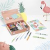 BIC My Summer Collection Pink Pen Set in Metal Box: