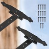KOTARBAU® Set of 2 Cross Hinges 300 mm Shutter Hinge
