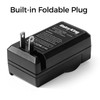 EN-EL14/EN EL14a Battery Charger for Nikon D3100, D3300, D3500, D3200,