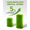 AMZCHEF Cold Press Masticating Juicer Machine - 90% Yield Reverse