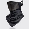 Sports Cooling Neck Gaiter Mask Multi-Scarf with Ear Loops for Summer Summer Neck White