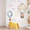DaraBaby Vinil Decorativo Infantil Globo Aerostático Animales Niños