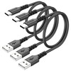 HOTNOW USB C Cable 1.5FT 3 Pack, Short USB C