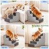 ZOMISIA ZOMISIA Dog Stairs for Small Dogs - Pet Stairs
